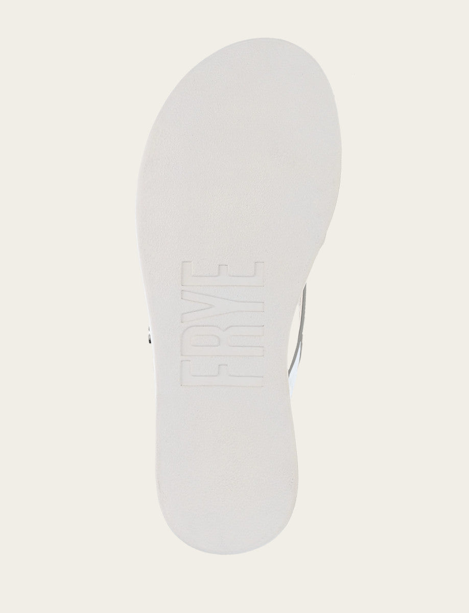 Women's Silver Maya Buckle Thong Sandals Silver - Frye