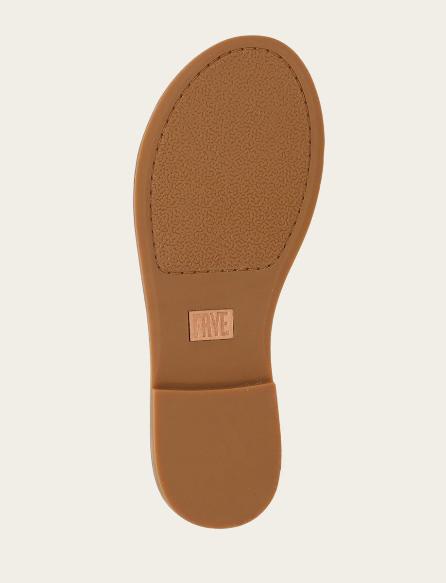 Women's White Ava Woodstock Slide Sandals White - Frye