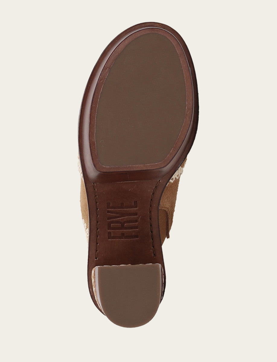 Women's Almond Pipa Crochet Platform Sandals Almond - Frye