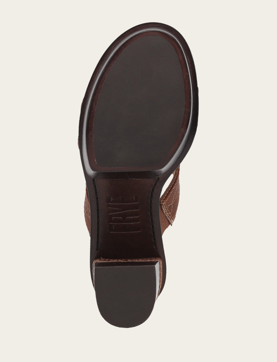 Women's Saddle Pipa Woodstock 2 Band Platform Sandals Saddle - Frye