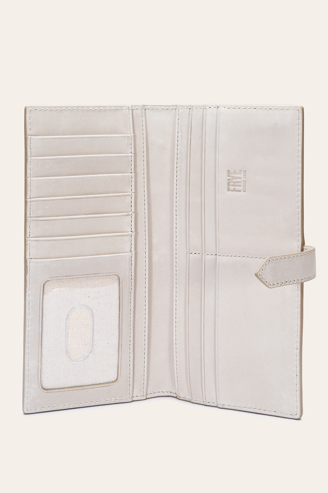 Sara Oat Slim Wallet Oat - Frye