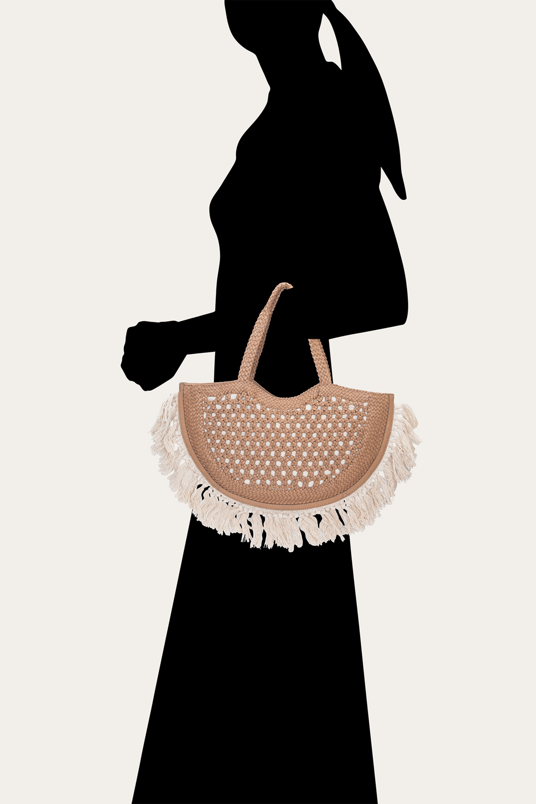 Women's Ella Tassel Tote Bag in Beige Beige - Frye