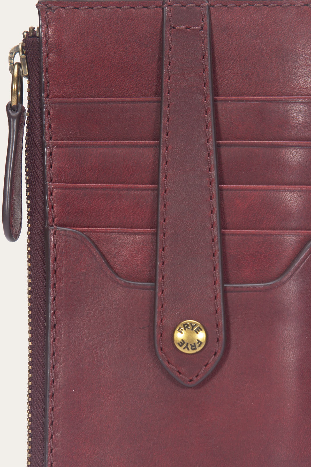 Berry Lacquer Melissa Snap Card Wallet Berry Lacquer - Frye