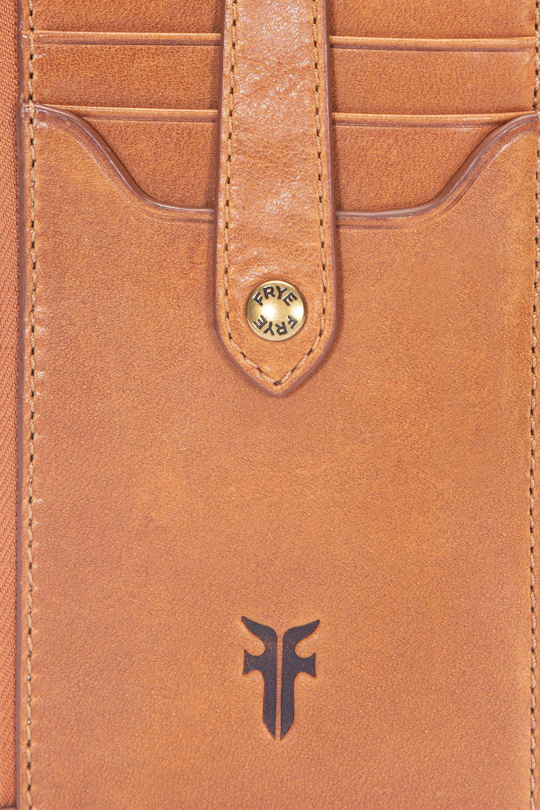 Melissa Burnt Terracotta Snap Card Wallet Burnt Terracotta - Frye
