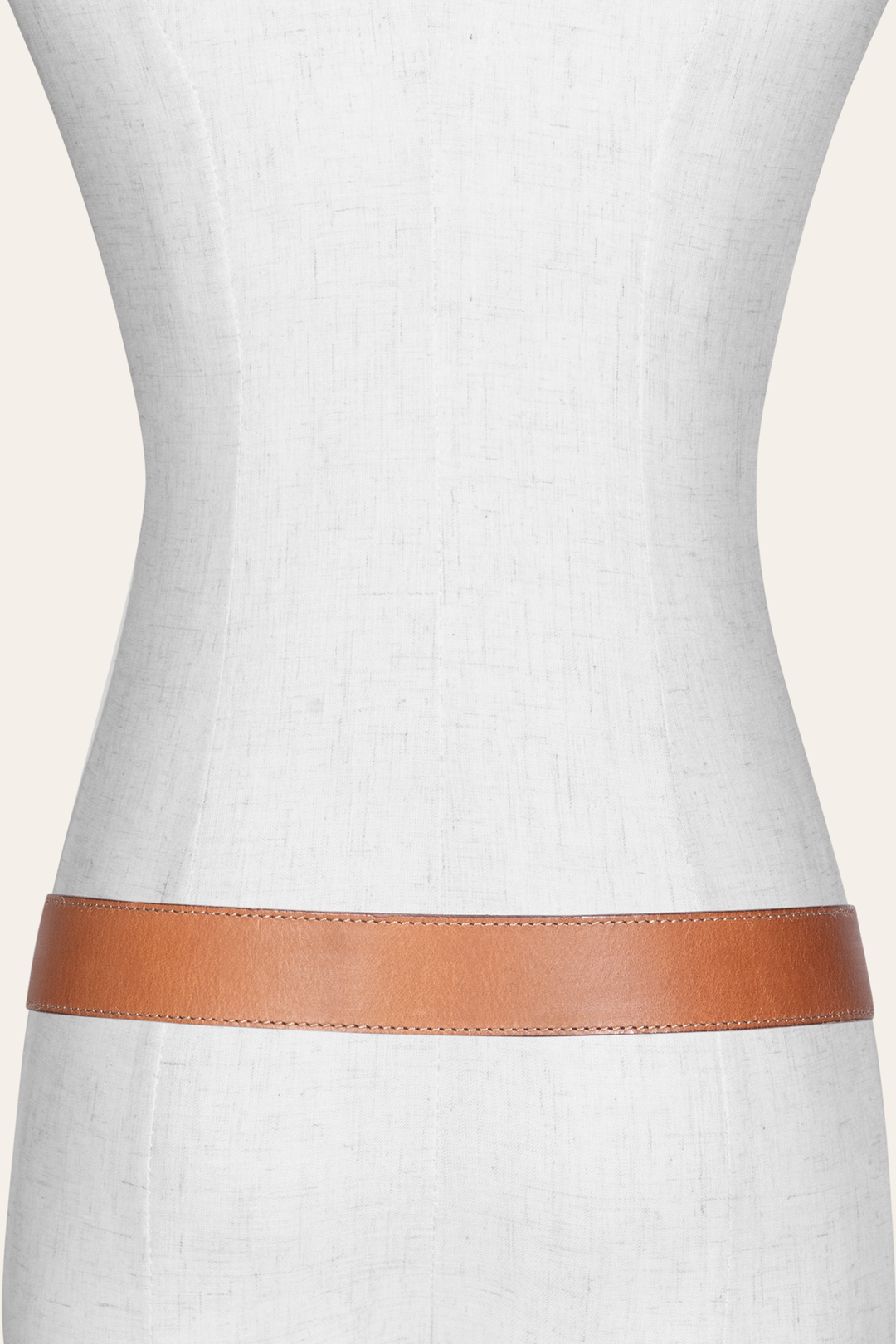 Women’s Beige 35mm Belt With Concho On Loop Beige - Frye