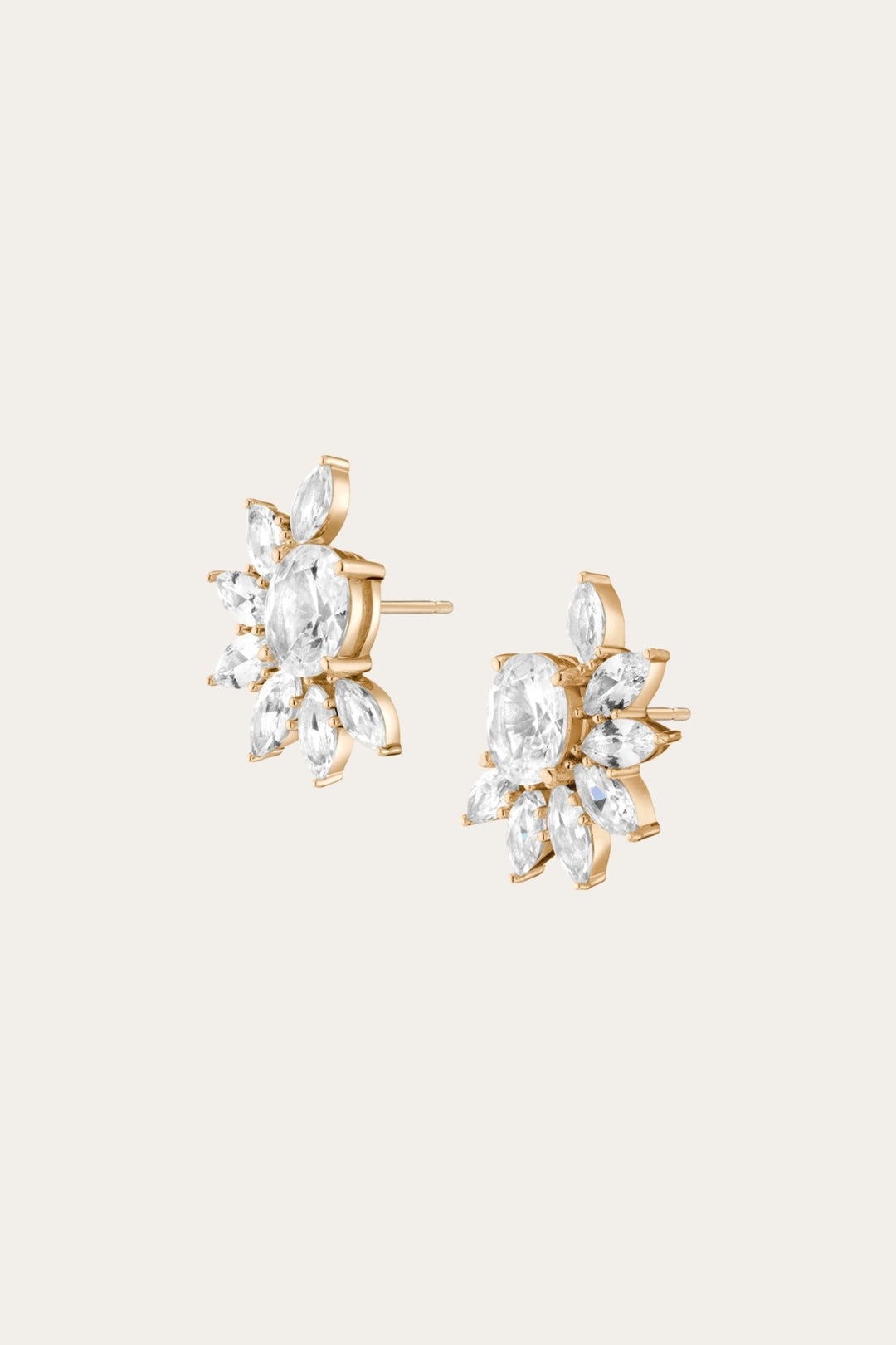 Women’s Marquise Fringe Earrings | Aurate x The Frye Company Yellow Vermeil - Frye