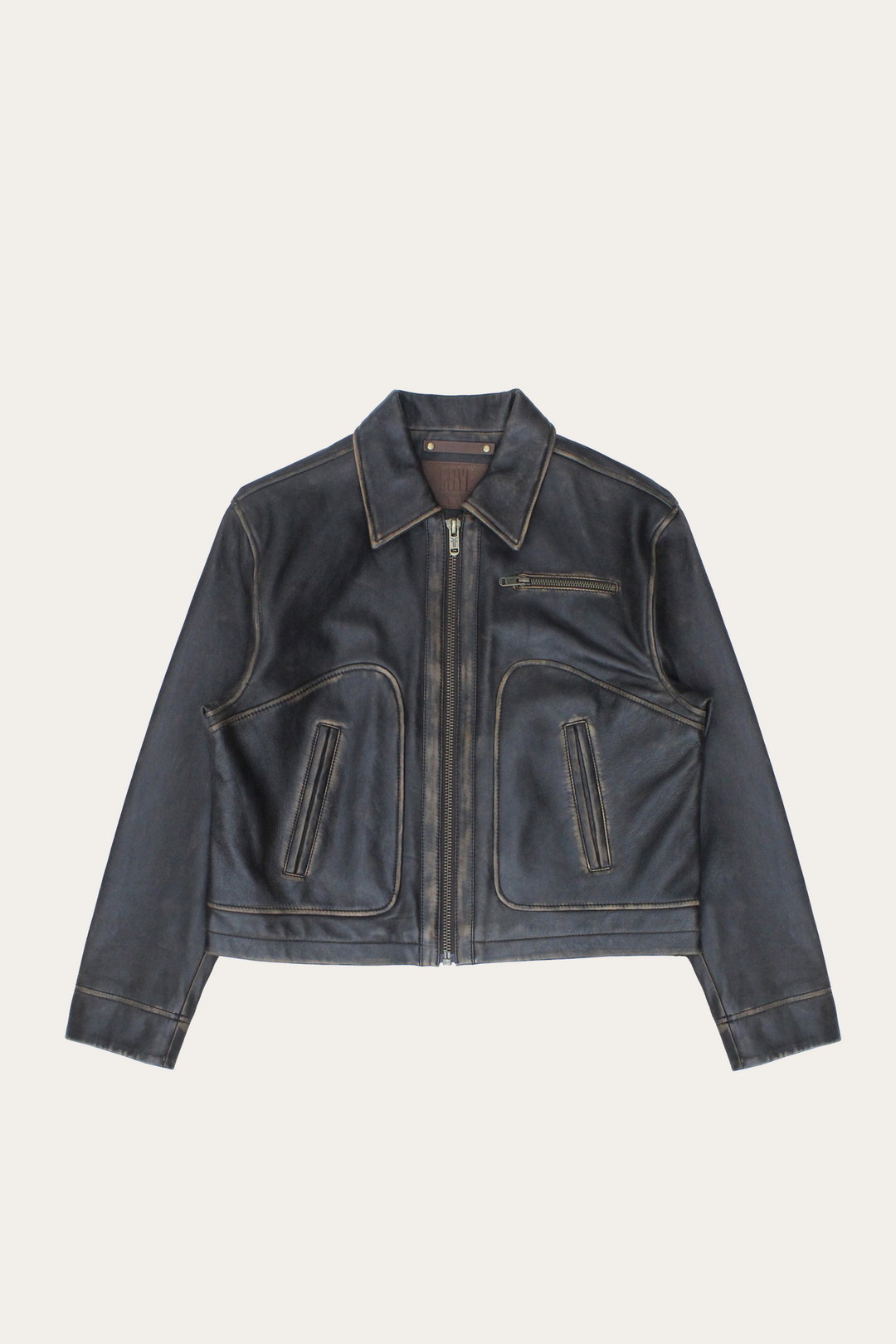 Black Clancy Jacket Black - Frye