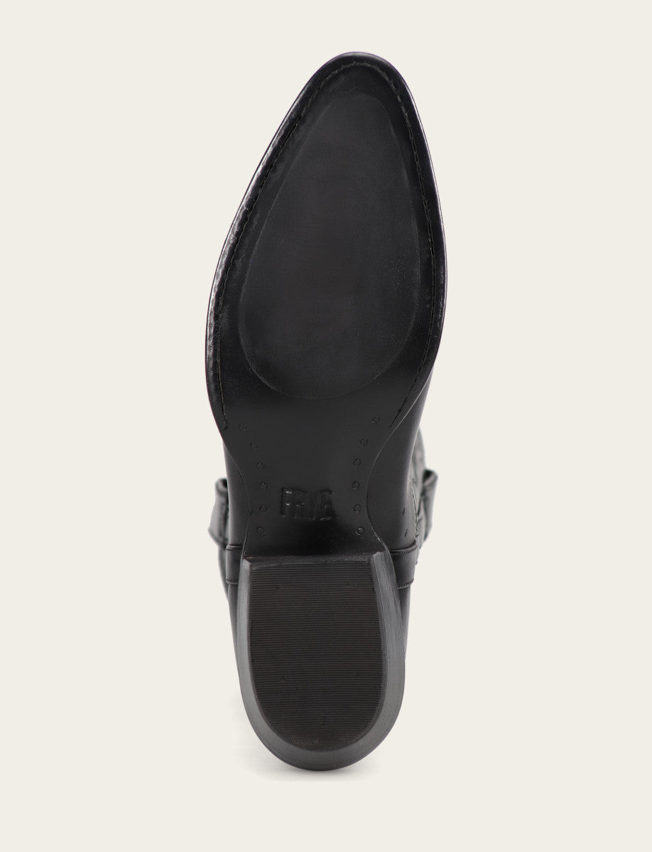Men's Black Bruce Pull On Tall Boots Black - Frye