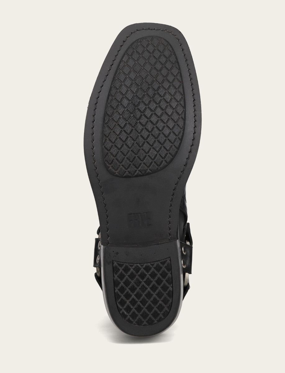 Men's Black Conway Chain Harness Boot Black - Frye