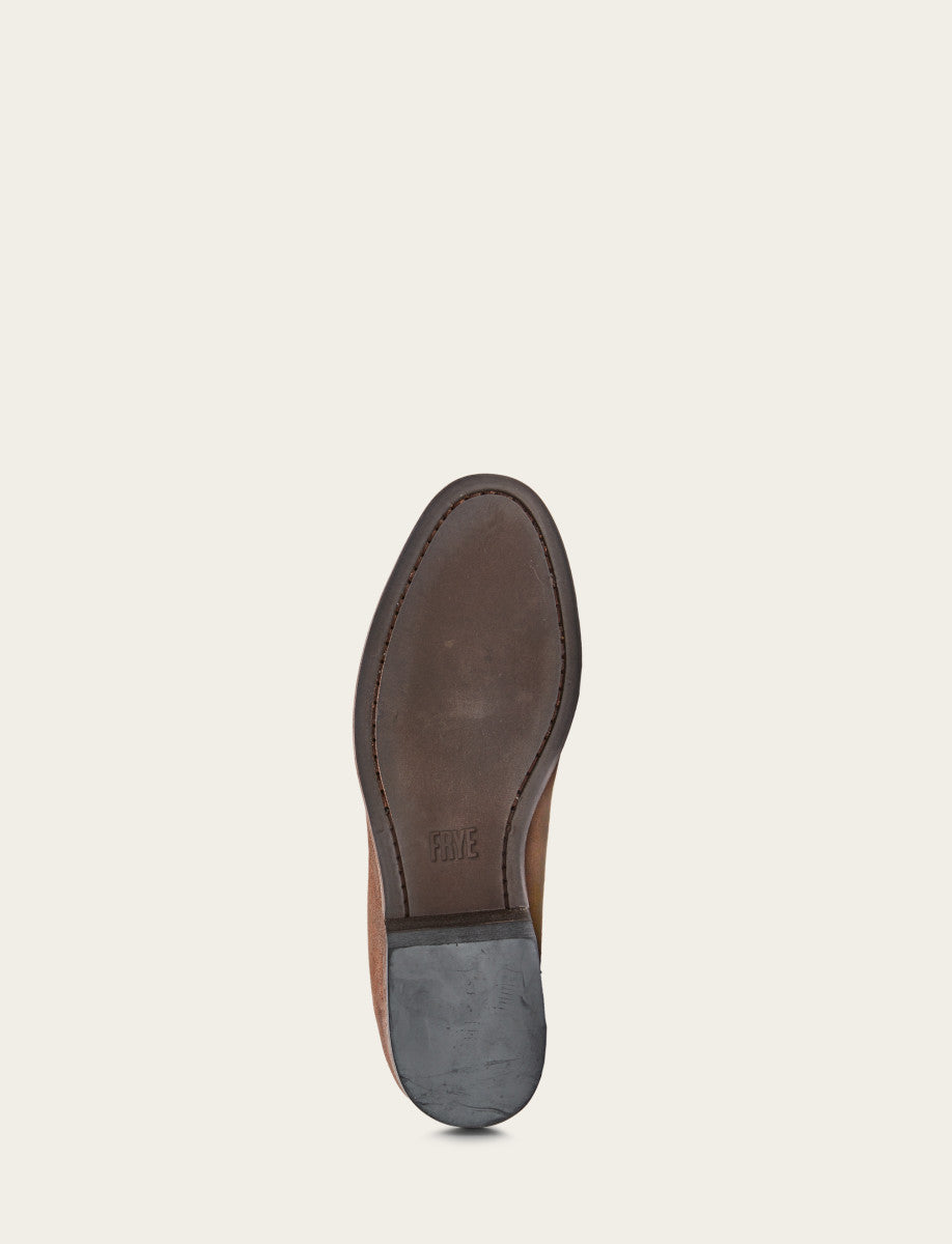 Men's Ginger Suede Chris Venetian Loafers Ginger Suede - Frye