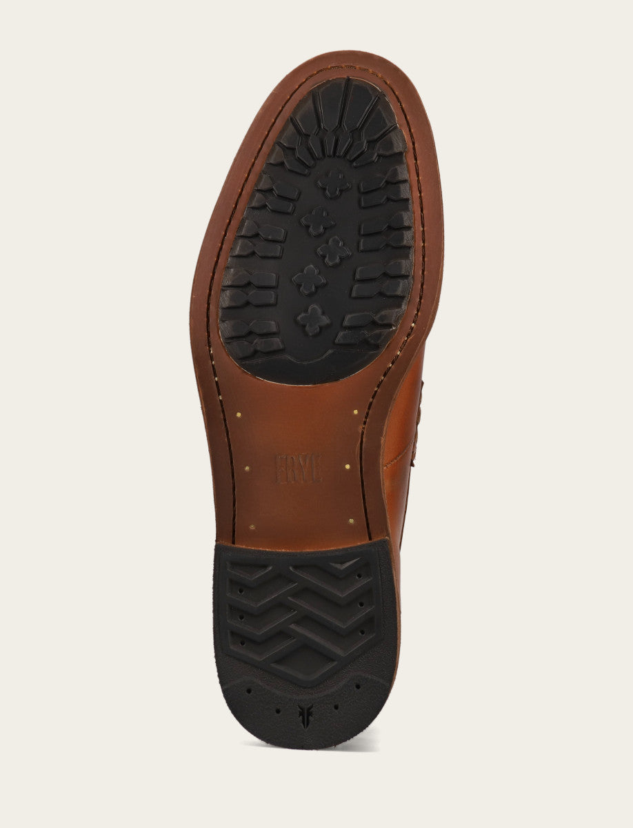 Men's Caramel Tyler Flex Penny Loafers Caramel - Frye