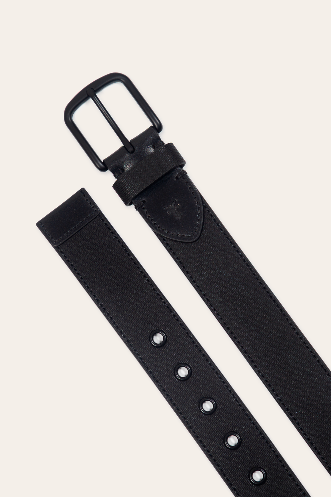 Men’s Black 38mm Coated Canvas Belt Black - Frye
