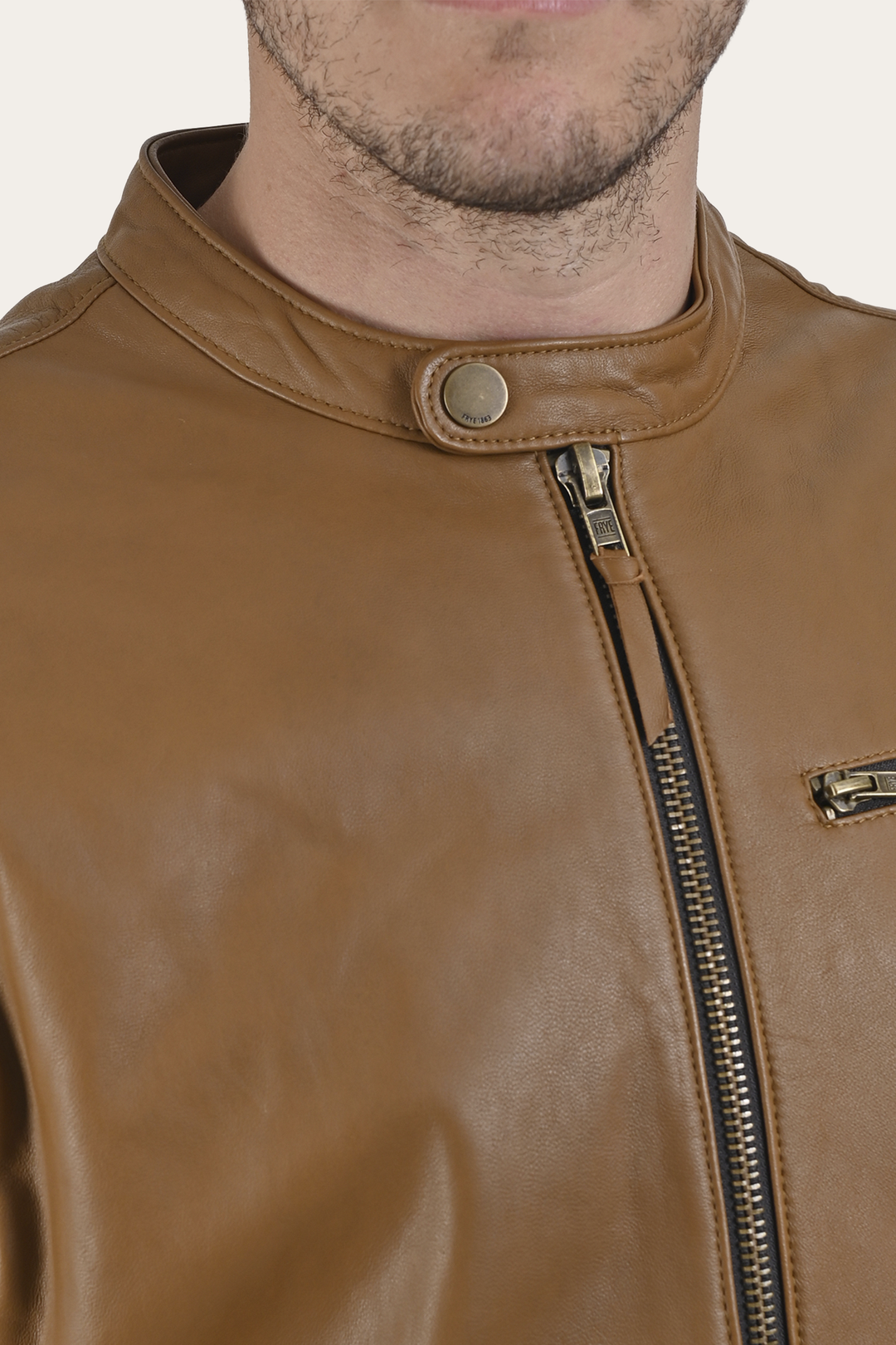 Wyoming Racing Jacket Middle Brown - Frye