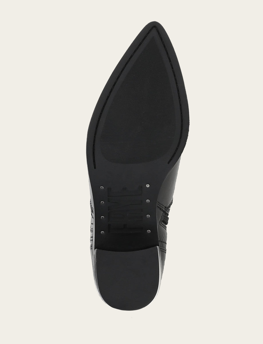 Women's Black Sadie Softy Tall Booties Black - Frye