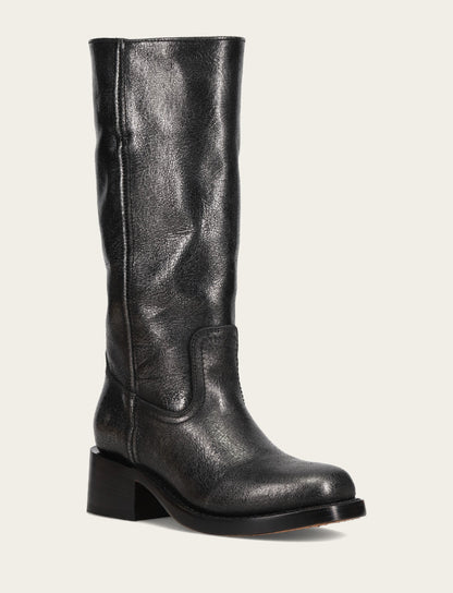 Women’s Silver Campus 14L Boots Antique Silver - Frye