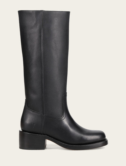 Women's Black Campus 14L Boots Black - Frye