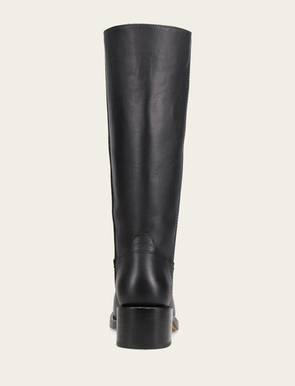 Women's Black Campus 14L Boots Black - Frye