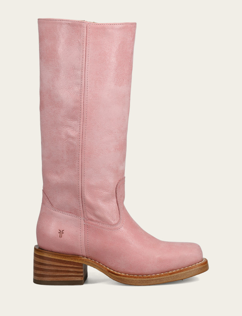Women's Pink Campus 14L Boots Pink - Frye