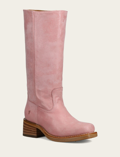 Women's Pink Campus 14L Boots Pink - Frye