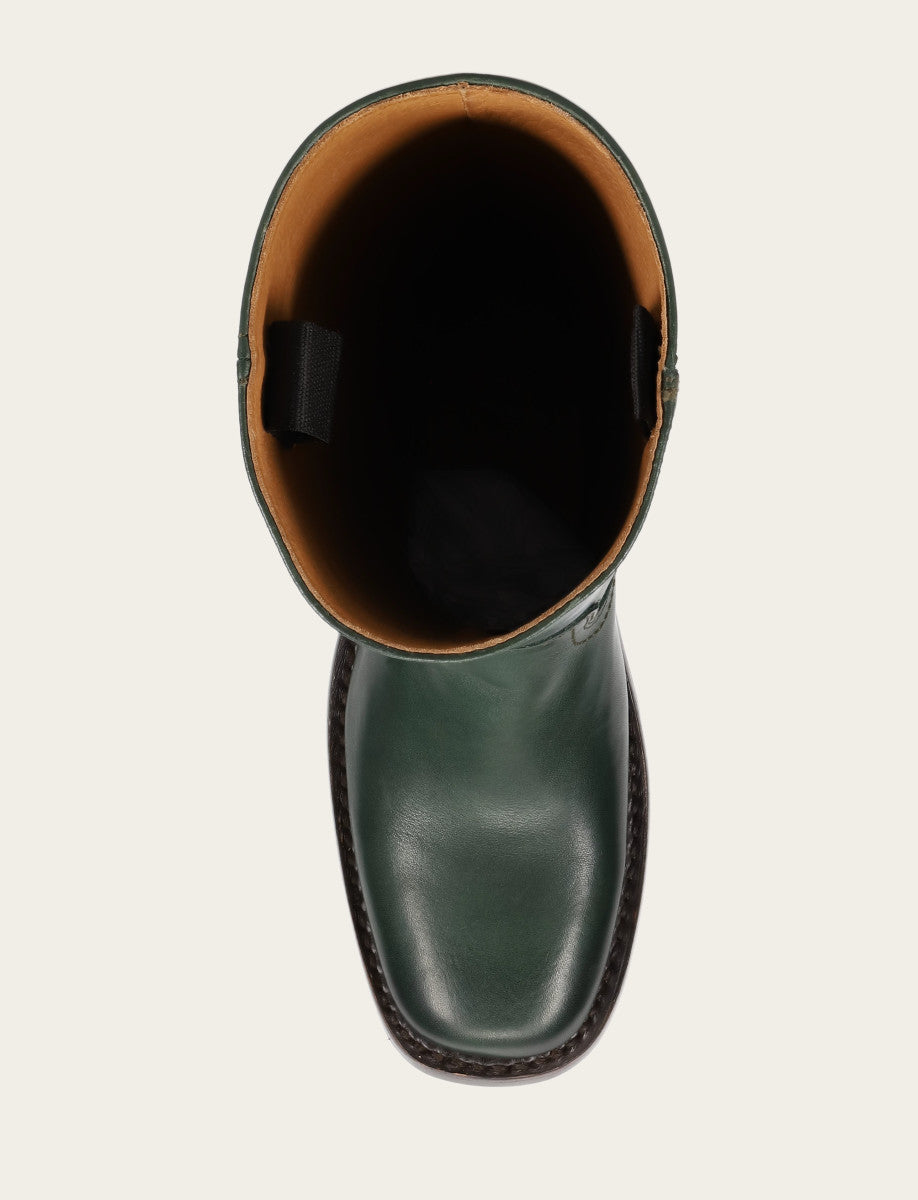 Forest Campus 14L Wide Calf Boots Forest - Frye