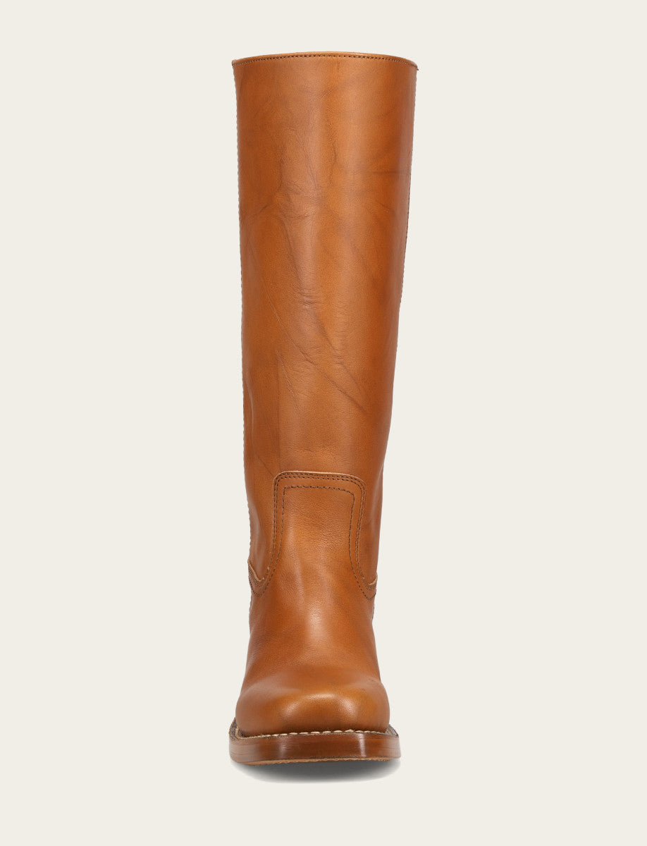Women's Saddle Campus 14L Wide Calf Boots Saddle - Frye