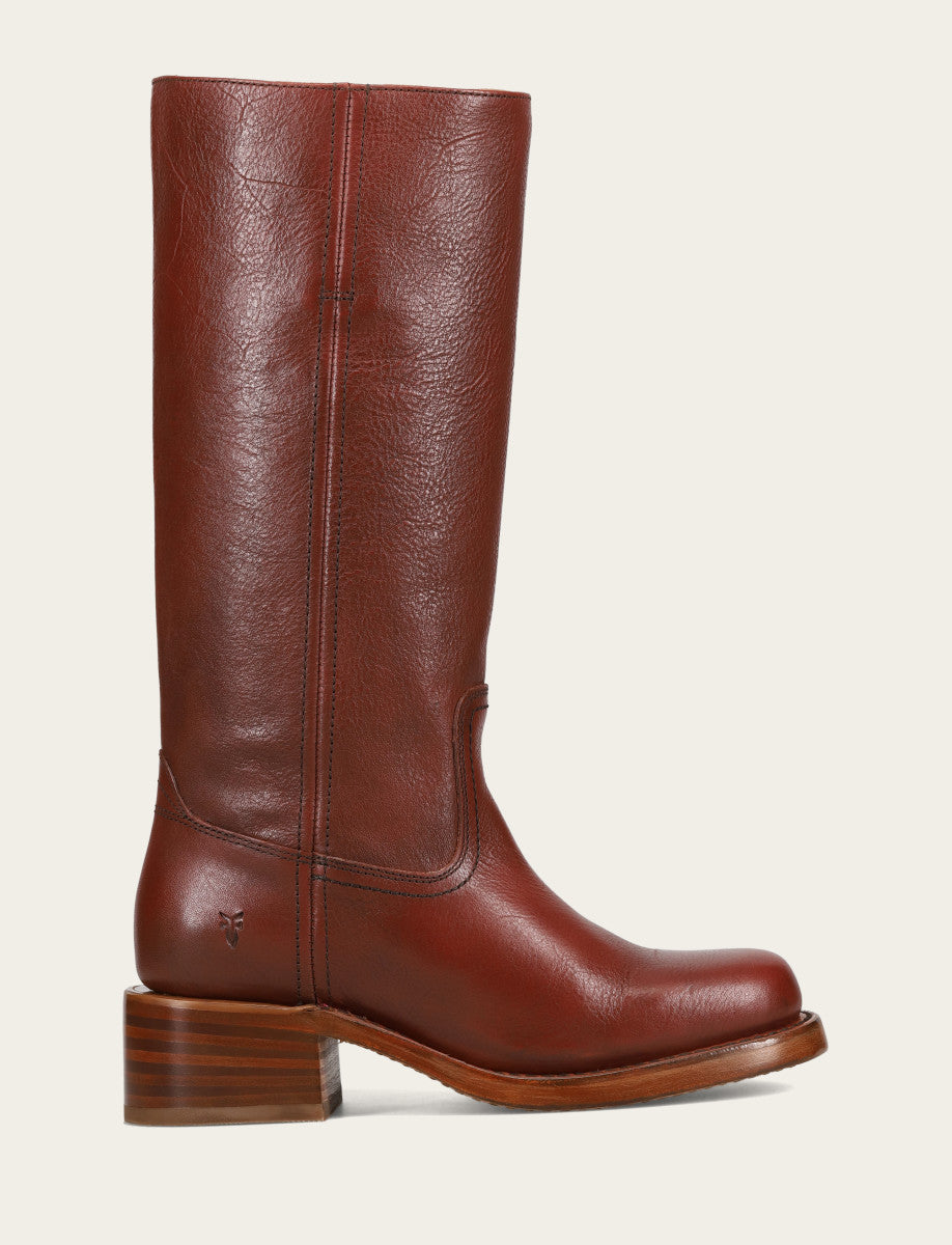 Women's Garnet Campus 14L Wide Calf Boots Garnet - Frye