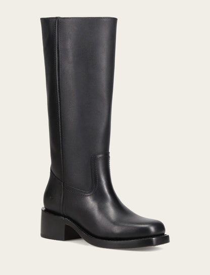 Women's Black Campus 14L Wide Calf Boots Black - Frye