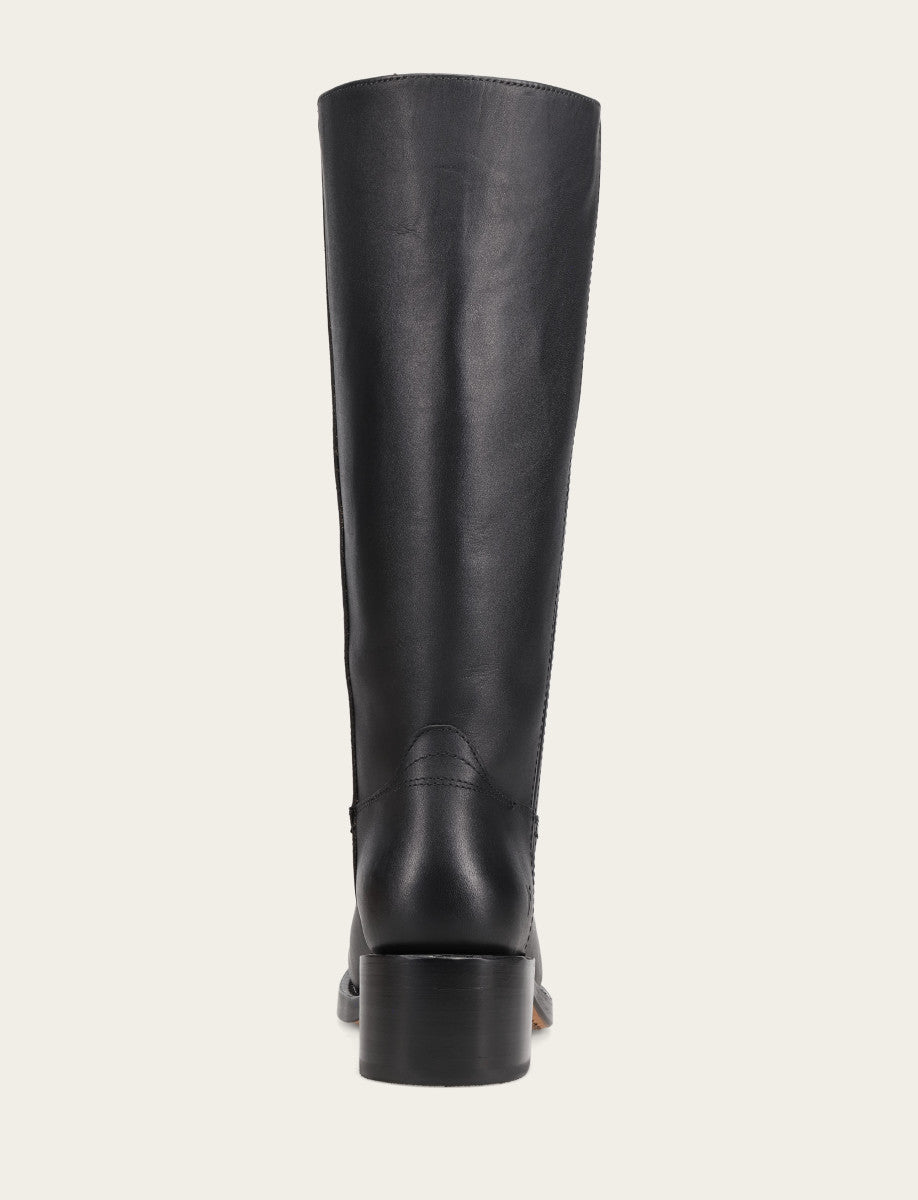 Women's Black Campus 14L Wide Calf Boots Black - Frye