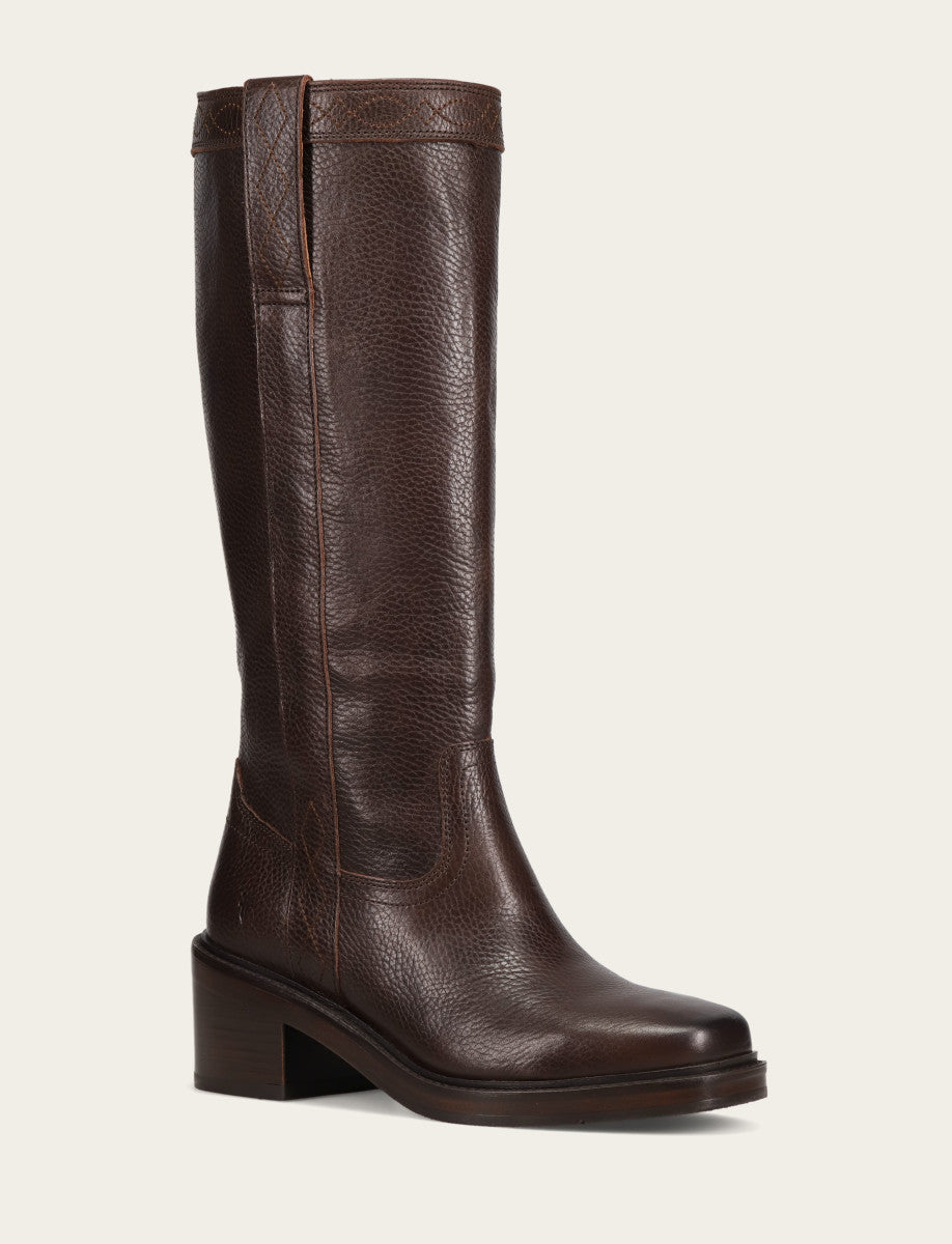 Women's Dark Brown Kate Pull On Boots Dark Brown - Frye