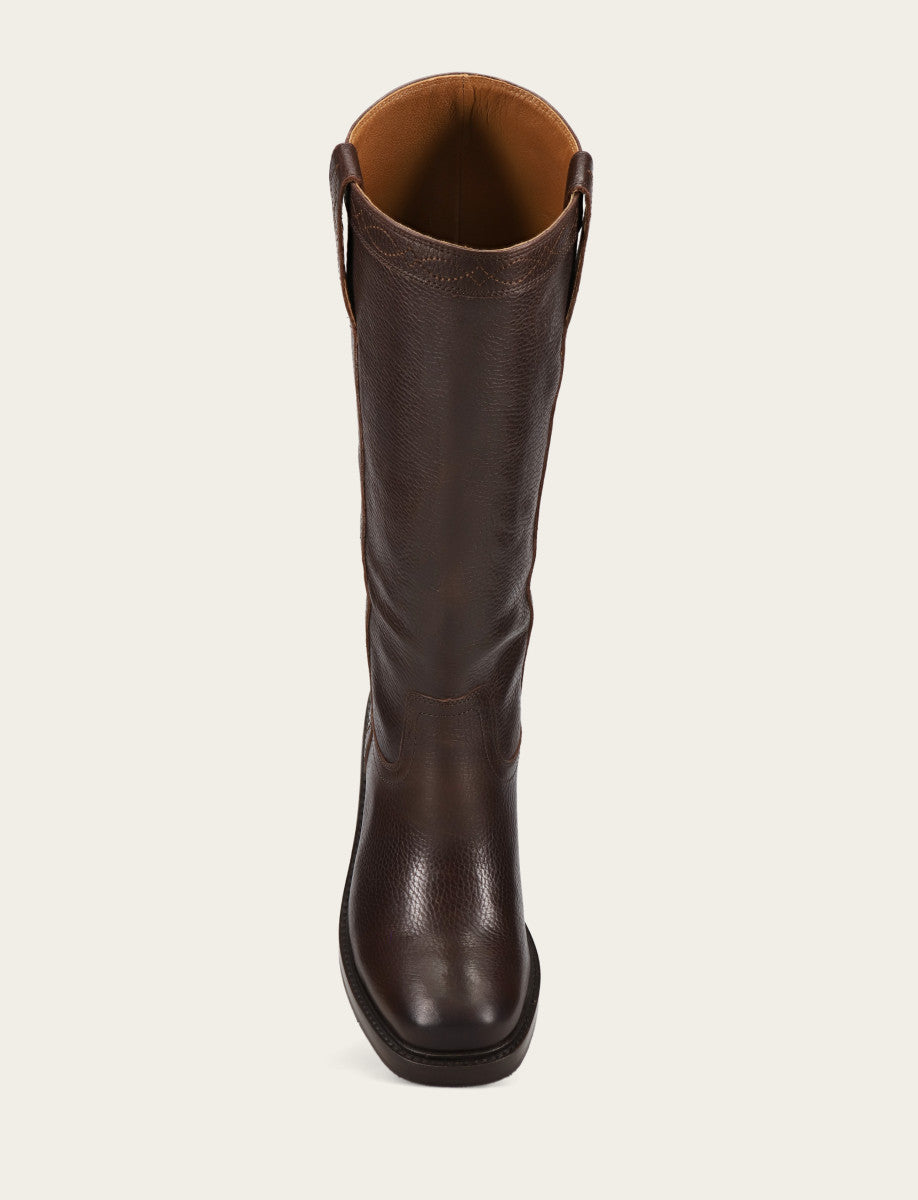 Women's Dark Brown Kate Pull On Boots Dark Brown - Frye