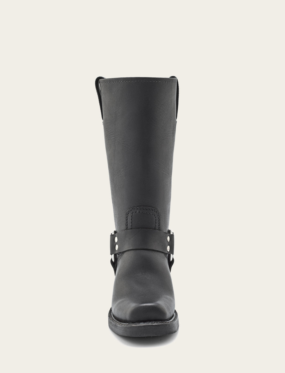 Women's Black Harness 12R Boots Black - Frye