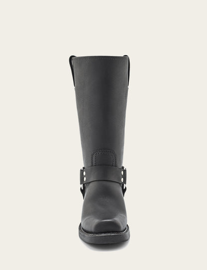 Women's Black Harness 12R Boots Black - Frye