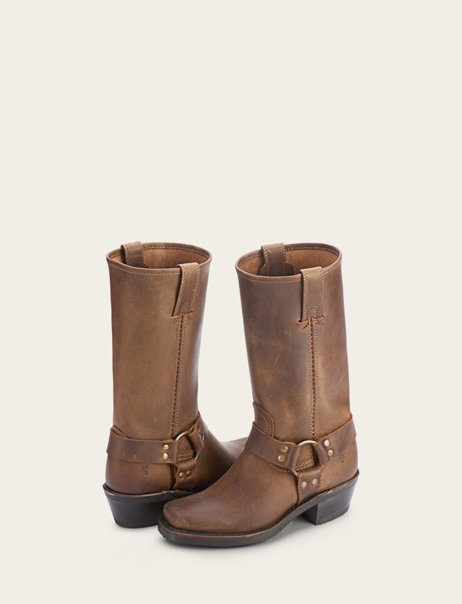 Women's Tan Harness 12R Boots Tan - Frye