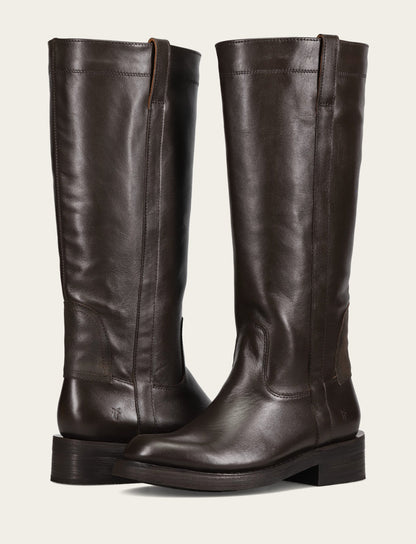 Women's Dark Brown Viv Riding Boot Dark Brown - Frye