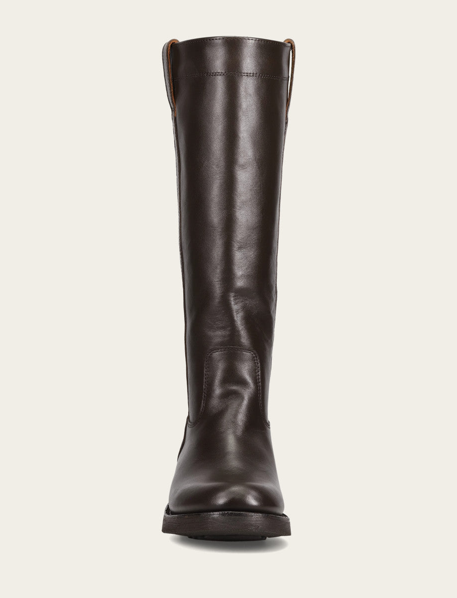 Women's Dark Brown Viv Riding Boot Dark Brown - Frye