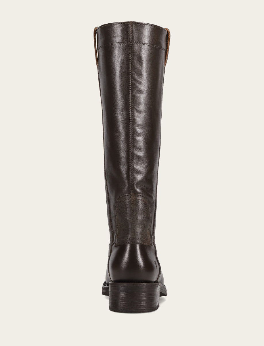 Women's Dark Brown Viv Riding Boot Dark Brown - Frye