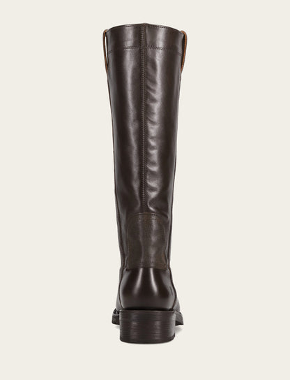 Women's Dark Brown Viv Riding Boot Dark Brown - Frye