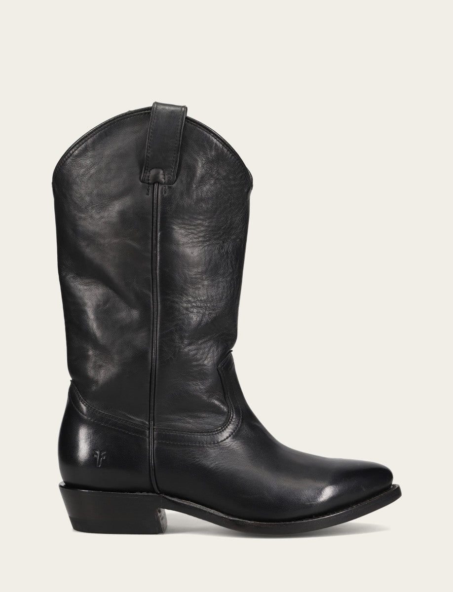 Women's Black Billy Pull On Boots Black - Frye