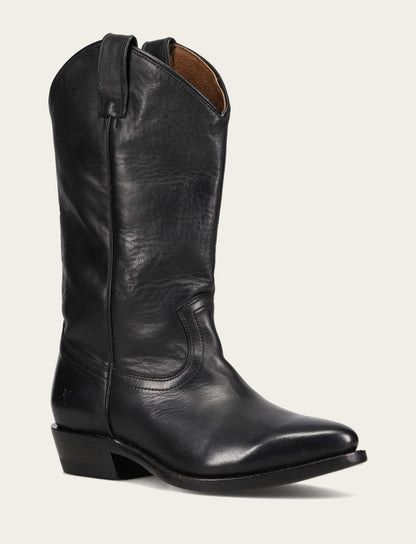 Women's Black Billy Pull On Boots Black - Frye