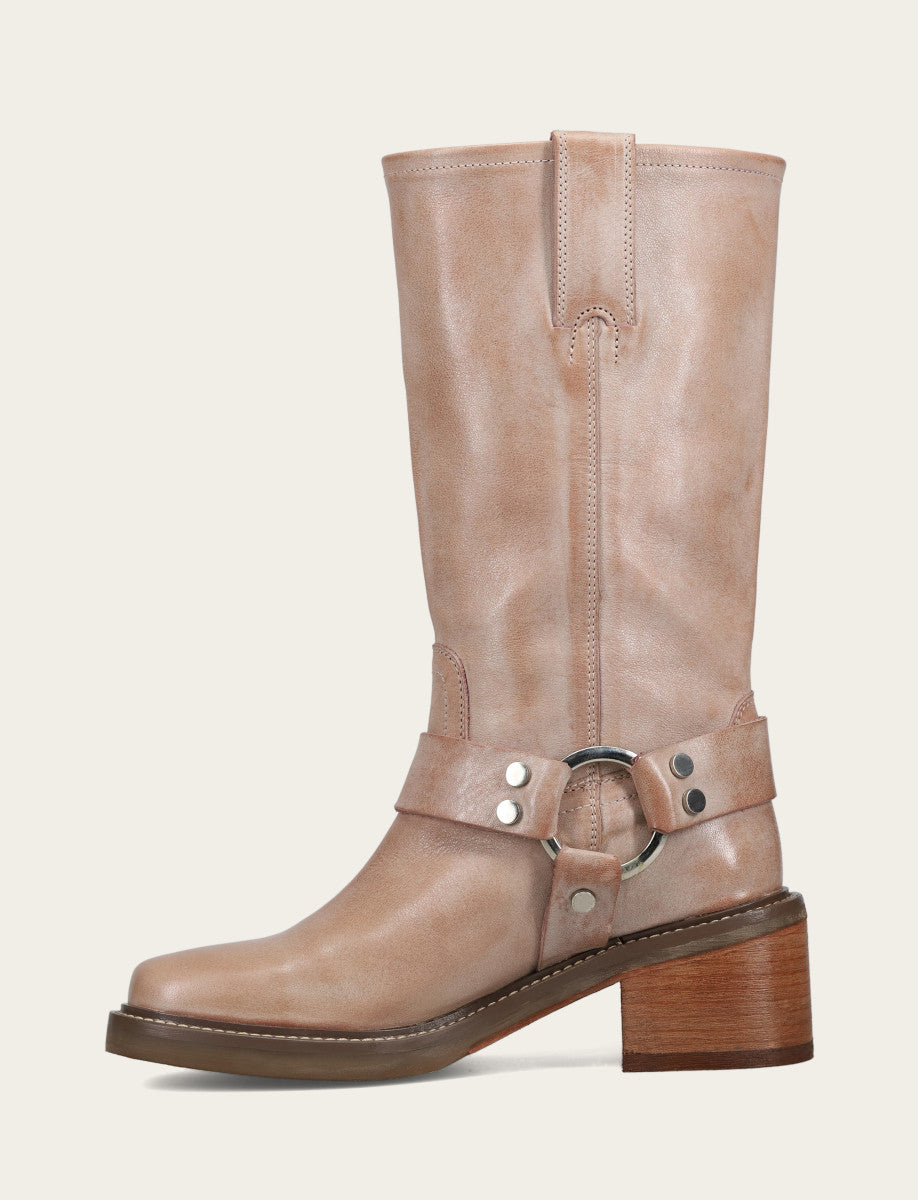 Women’s Rosa Knee-High Kate Harness Boots Rosa - Frye