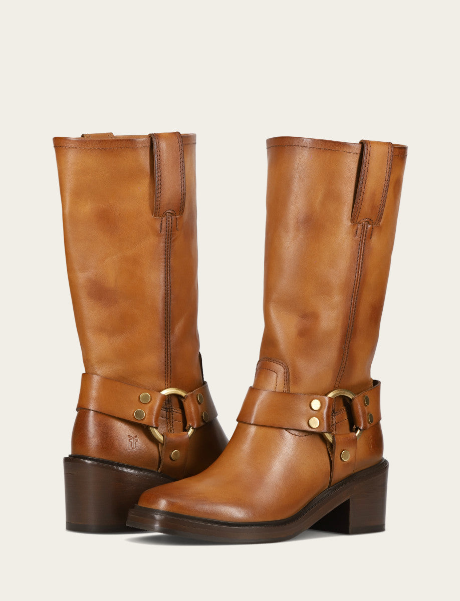 Women's Bark Kate Harness Boots Bark - Frye