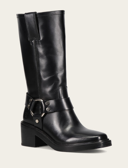 Women's Black Kate Harness Boots Black - Frye