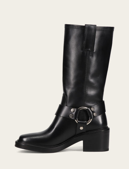 Women's Black Kate Harness Boots Black - Frye
