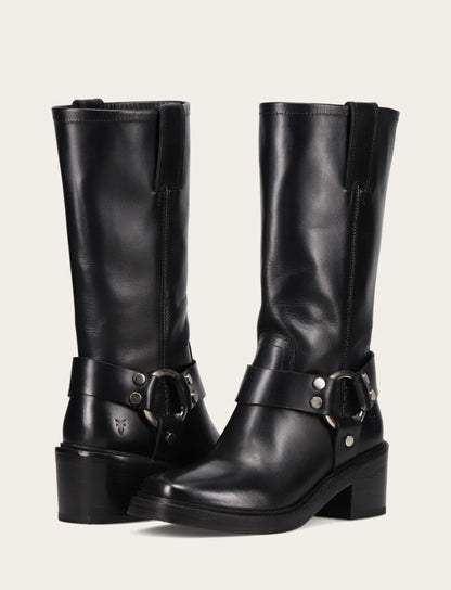 Women's Black Kate Harness Boots Black - Frye