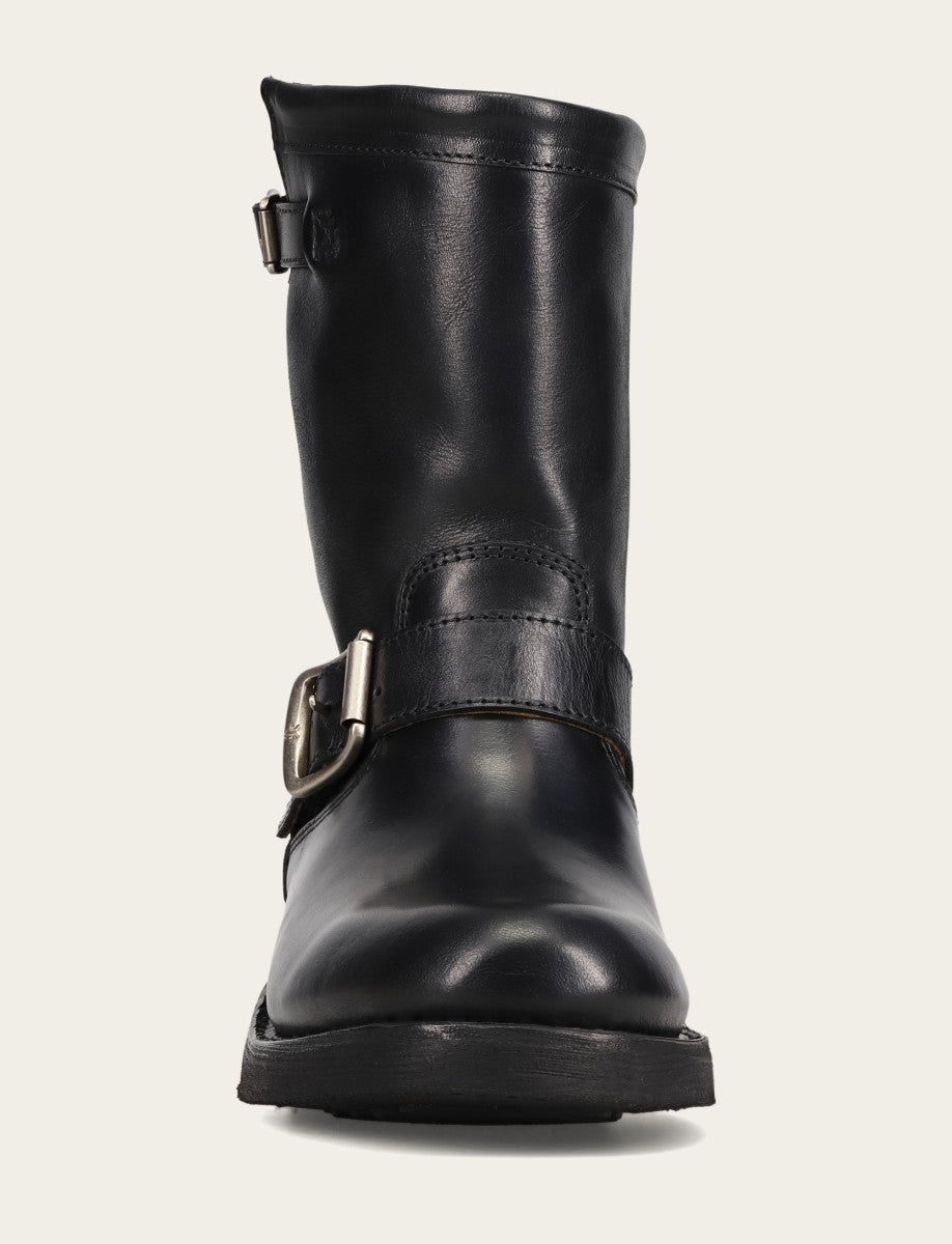 Women's Black Viv Short Engineer Boot Black - Frye