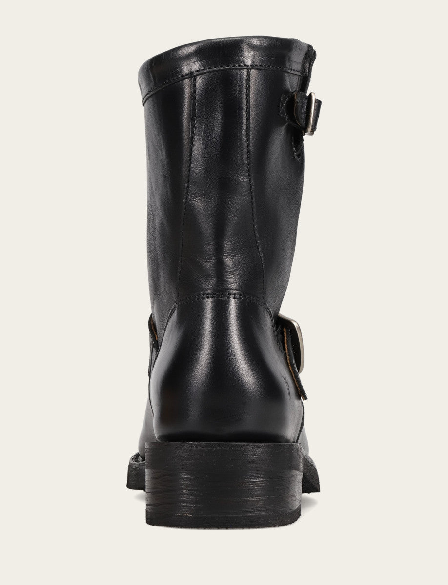 Women's Black Viv Short Engineer Boot Black - Frye