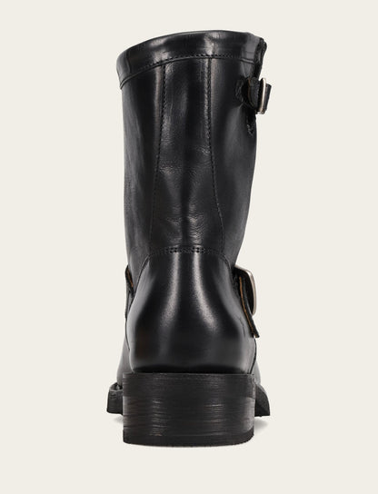 Women's Black Viv Short Engineer Boot Black - Frye