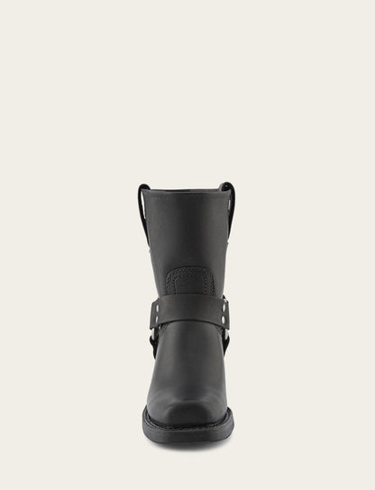 Women's Black Harness 8R Boots Black - Frye