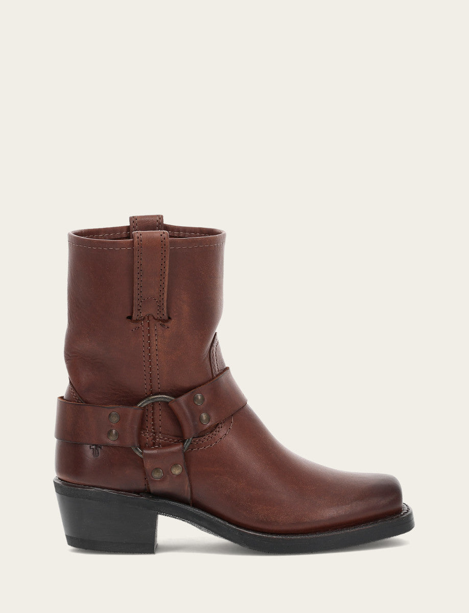 Women's Cognac Harness 8R Boots Cognac - Frye