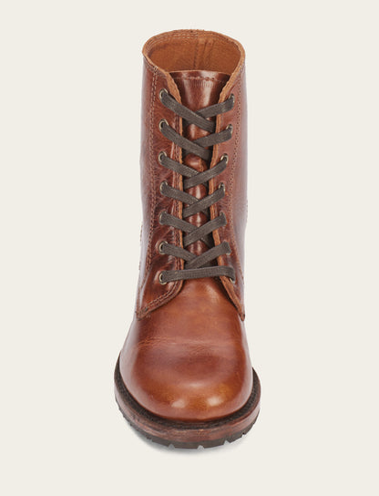 Women's Cognac Sabrina 6G Lace Up Boots Cognac - Frye
